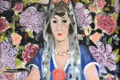 04D Espagnole Harmonie en bleu Spanish Woman Harmony in Blue - Henri Matisse 1923 - Robert Lehman Collection New York Metropolitan Museum Of Art